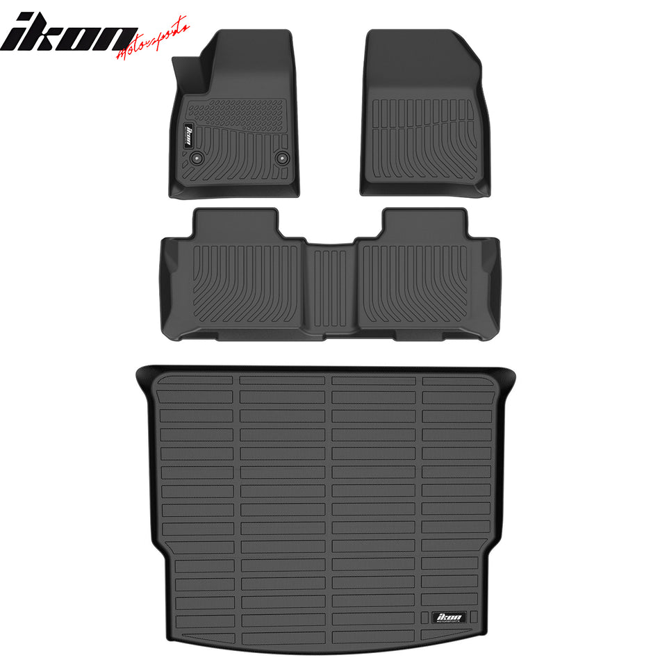 2019-2024 Chevrolet Blazer TPE 3D Floor Mats Carpets + Trunk Cargo Mat