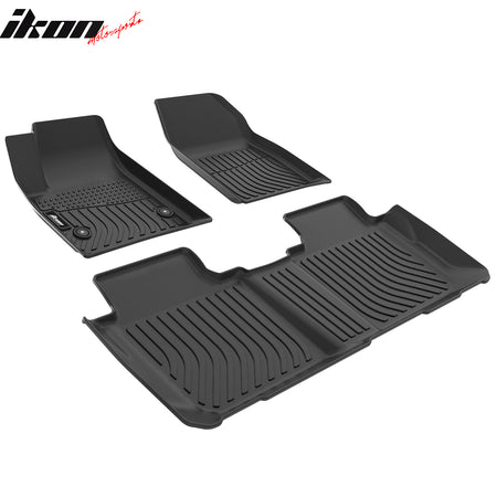 Fits 19-25 Chevy Blazer Heavy Duty 3D Molded Floor Mats + Trunk Mat Liner TPE
