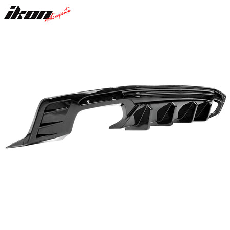 Fits 19-24 Camaro OE Style Replacement Rear Bumper Cover w/ IKON Gloss Diffuser