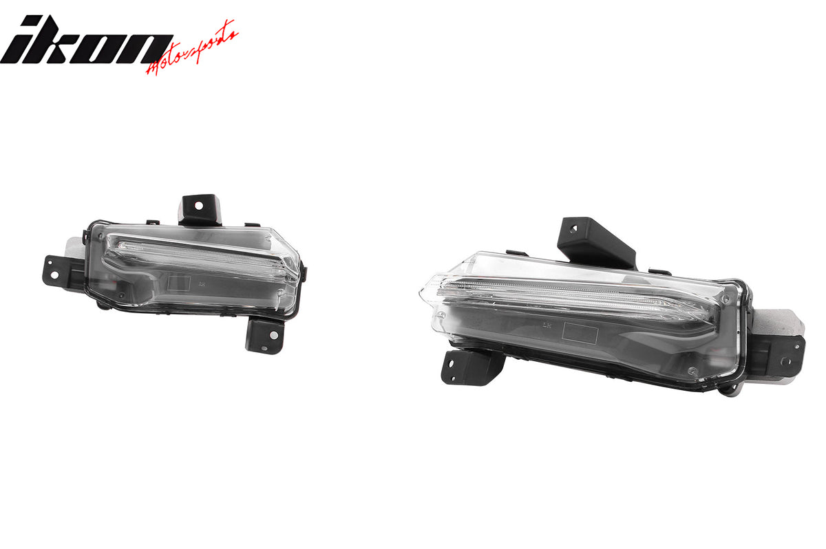 Fits 19-24 Chevrolet Camaro SS OE Style Daytime Running Light DRL LED Foglights