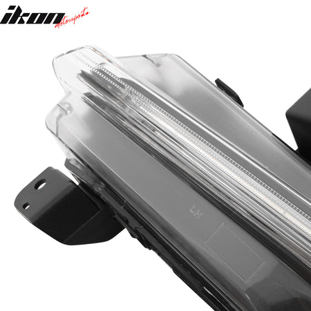 Fits 19-24 Chevrolet Camaro SS OE Style Daytime Running Light DRL LED Foglights