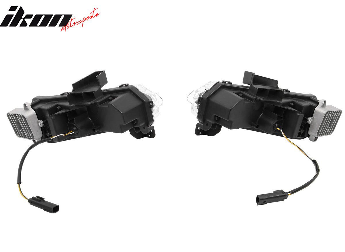 Fits 19-24 Chevrolet Camaro SS OE Style Daytime Running Light DRL LED Foglights
