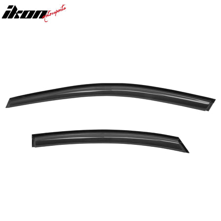 2019 - 2024 Kia Forte 4PCS Tape on Window Visors Vent Rain Sun GuardsIkon Motorsports