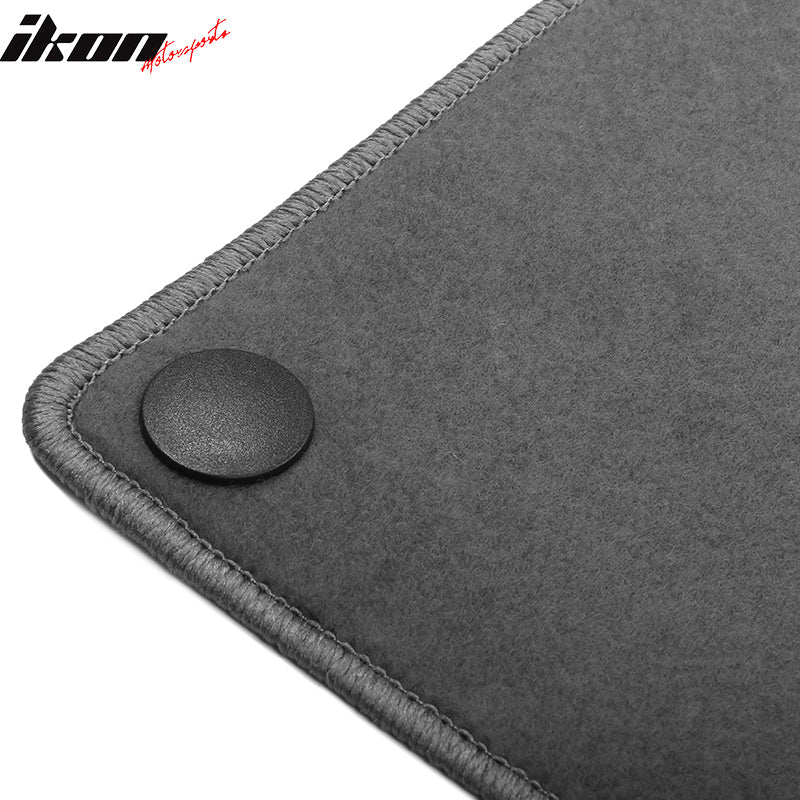 Fits 19-25 Nissan Altima Anti-Slip Front Rear Floor Mats Carpet Nylon 4PCS Gray