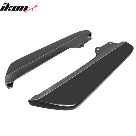 Fits 19-24 Nissan Altima IK Style Rear Bumper Lip Splitter Aero Kit Unpainted PU