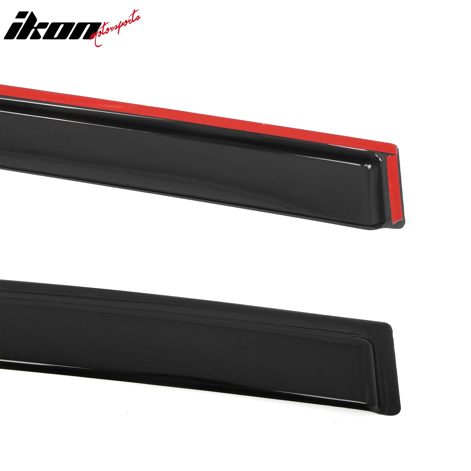 2019 - 2024 Subaru Forester 4PCS Tape on Window Visors Vent Rain GuardsIkon Motorsports