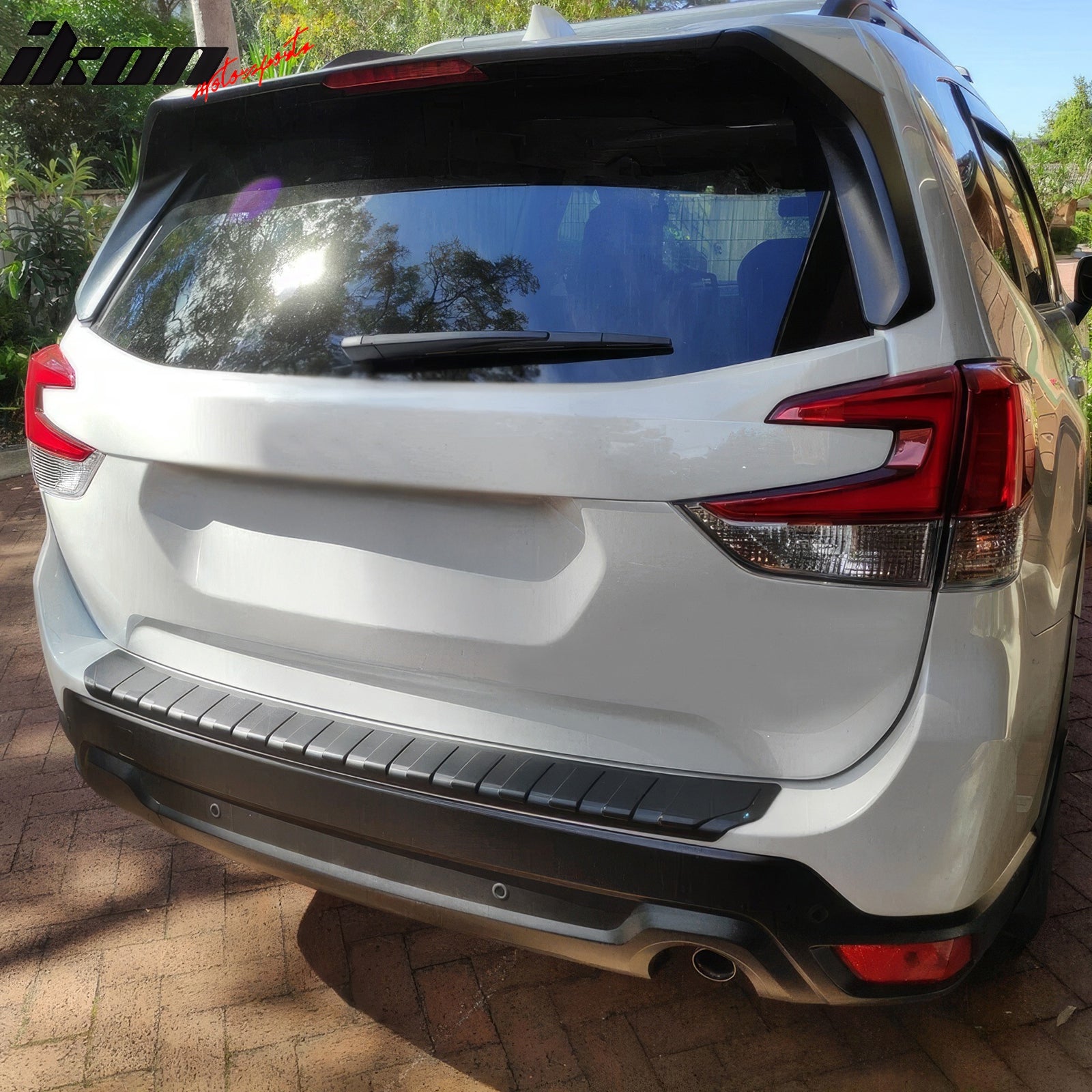 Fits 19-24 Subaru Forester 5th OE Style Rear Bumper Cover Protector Step Plate