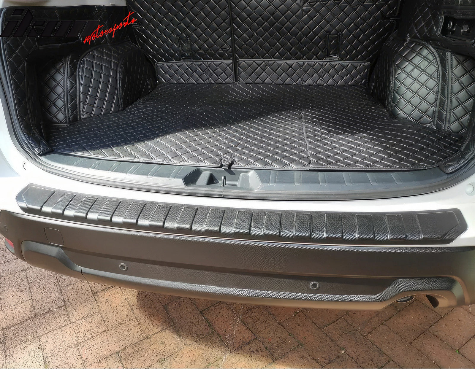 Fits 19-24 Subaru Forester 5th OE Style Rear Bumper Cover Protector Step Plate