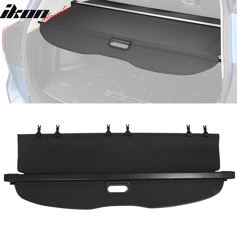 2019-2024 Subaru Forester Retractable Cargo Cover Vinyl Aluminum Rod