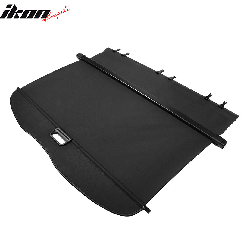 Fits 19-24 Subaru Forester Retractable Black Rear Cargo Security Tonneau Cover