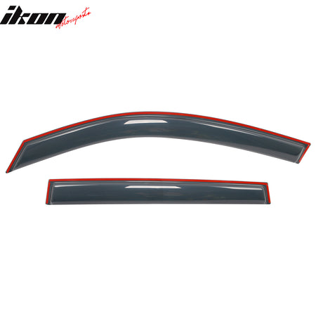 Fits 19-24 Subaru Forester In-Channel Side Window Deflectors Acrylic Rain Shade