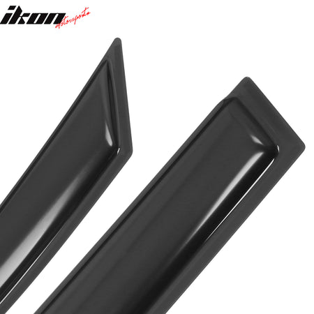 Fits 19-24 Subaru Forester In-Channel Side Window Deflectors Acrylic Rain Shade