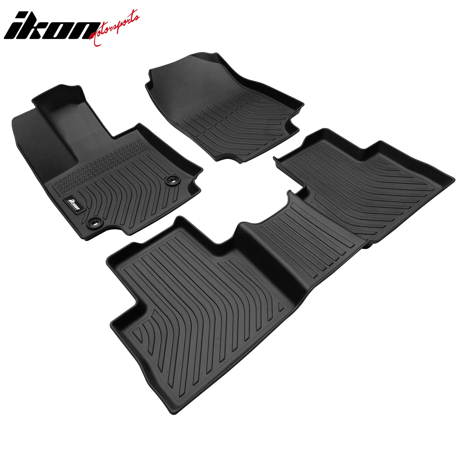 Fits 19-25 Toyota RAV4 All Weather Season Floor Mats 3D Molded Carpets 3PCS Set