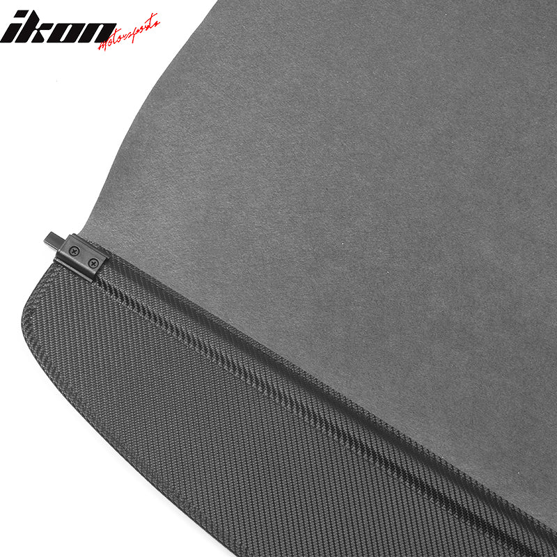 For 19-25 Toyota RAV4 Trunk Mat Cargo Liner Pad Carbon Fiber Texture Cargo Cover