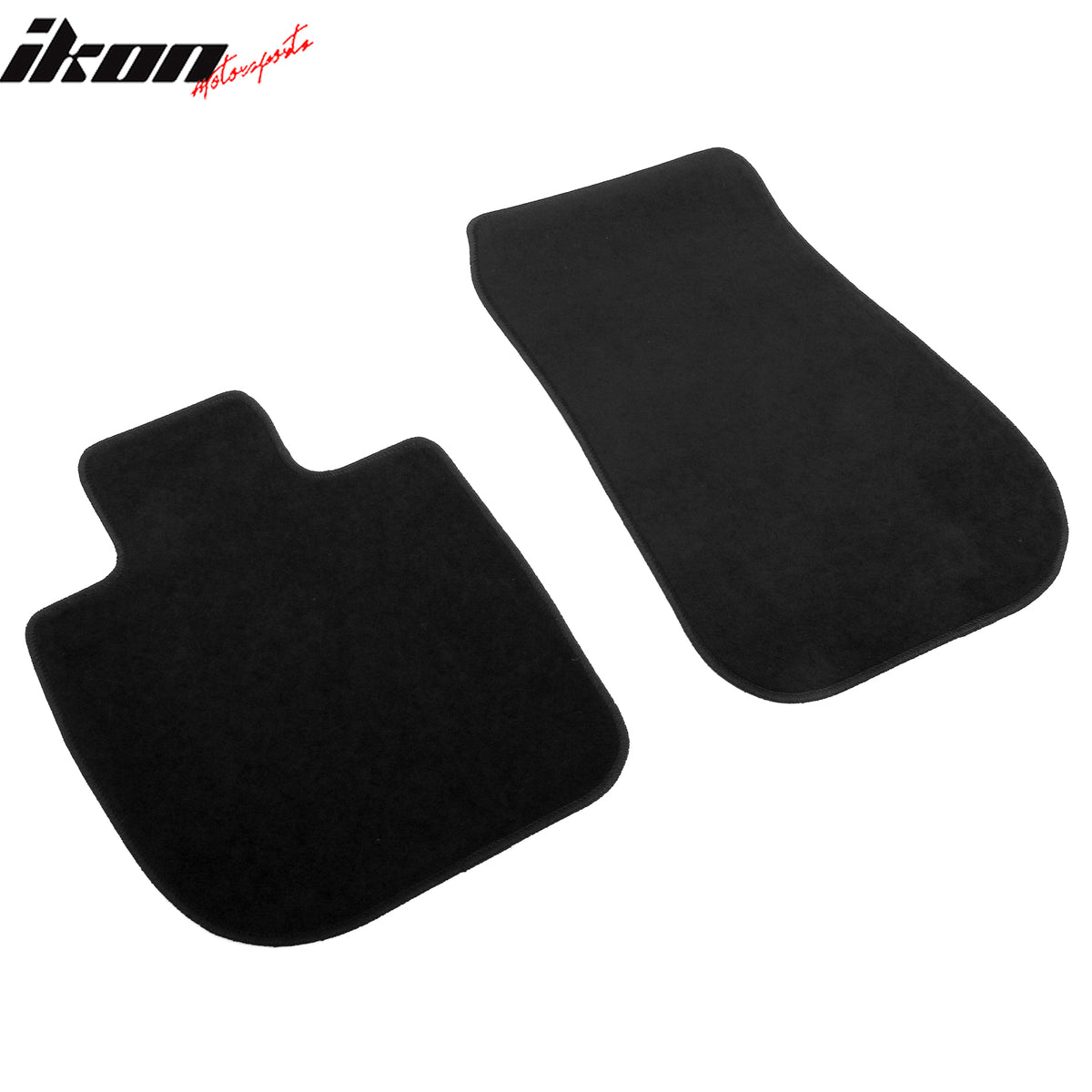 Fits 19-25 BMW Z4 G29 Anti-Slip Front Rear Floor Mats Carpet Nylon 2PCS Black