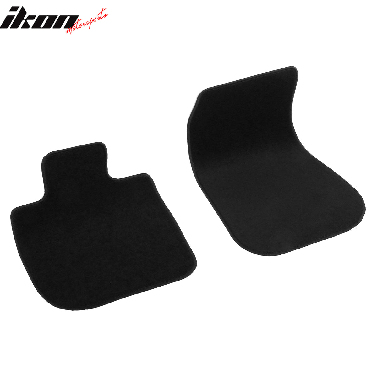 Fits 19-25 BMW Z4 G29 Anti-Slip Front Rear Floor Mats Carpet Nylon 2PCS Black