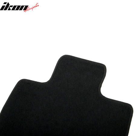 Fits 19-25 BMW Z4 G29 Anti-Slip Front Rear Floor Mats Carpet Nylon 2PCS Black