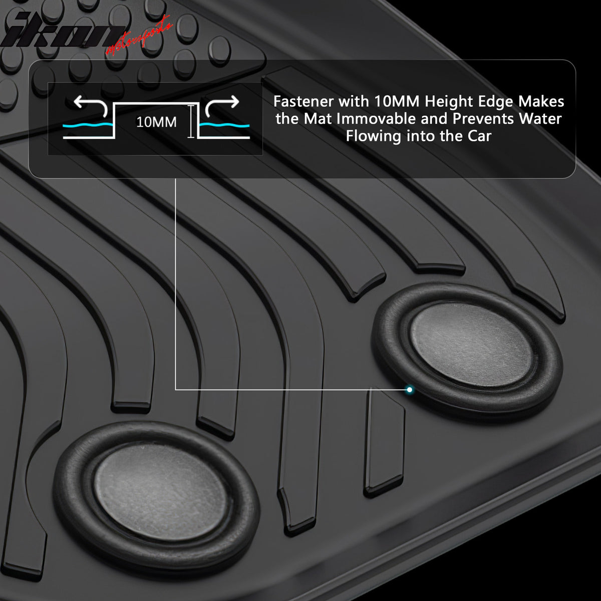 Fits 19-25 BMW G29 Z4/20-25 Toyota GR Supra Floor Mats TPE All Weather 3D Carpet