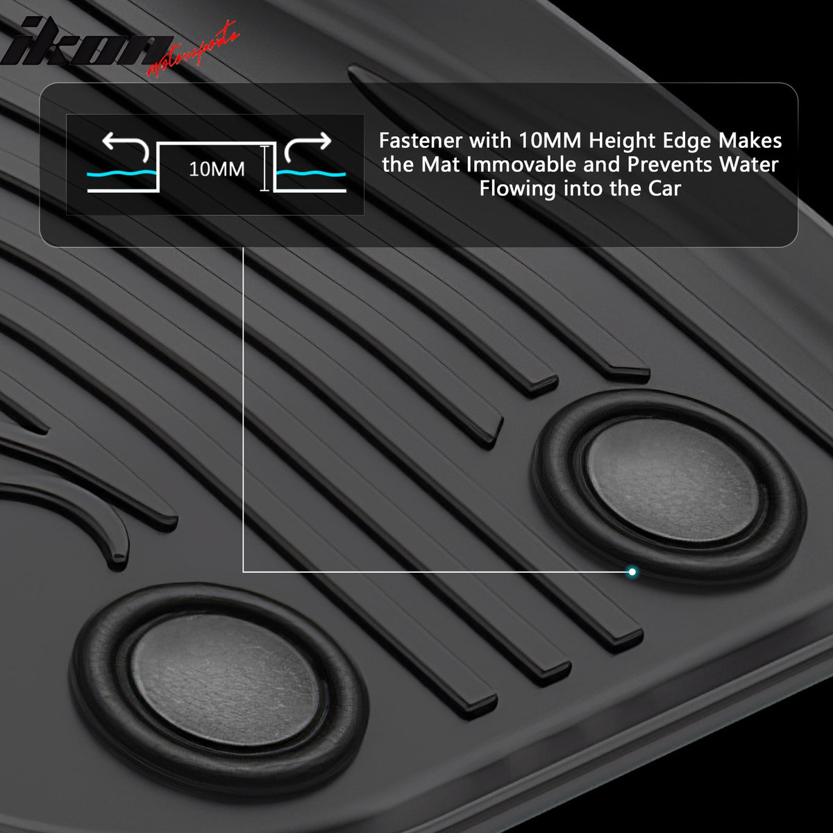 Fits 19-25 BMW G29 Z4/20-25 Toyota GR Supra Floor Mats TPE Carpets 3D Boot Liner