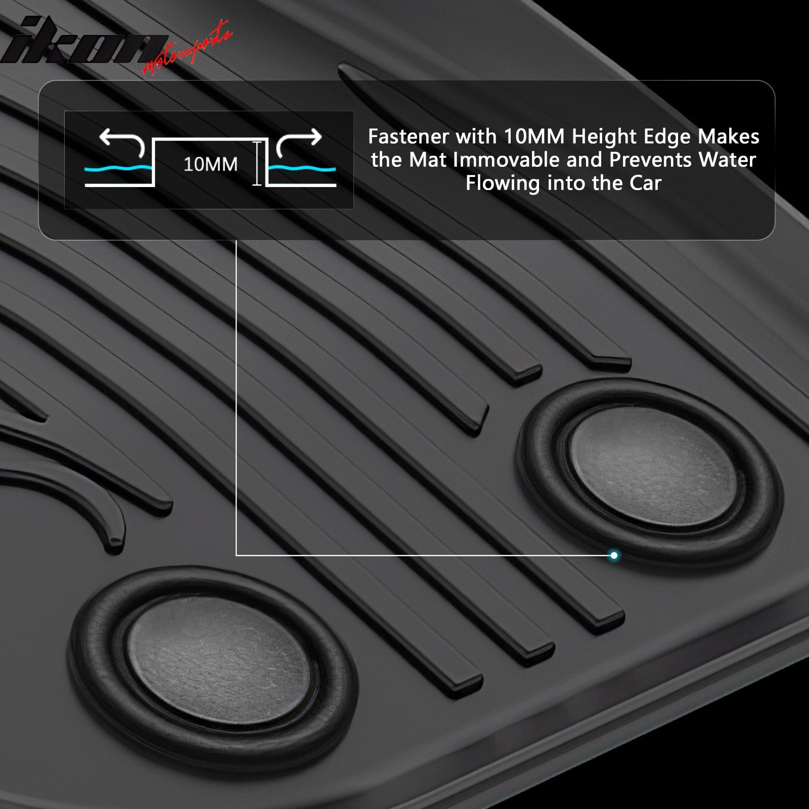 Fits 19-25 BMW G29 Z4/20-25 Toyota GR Supra Floor Mats TPE Carpets 3D Boot Liner