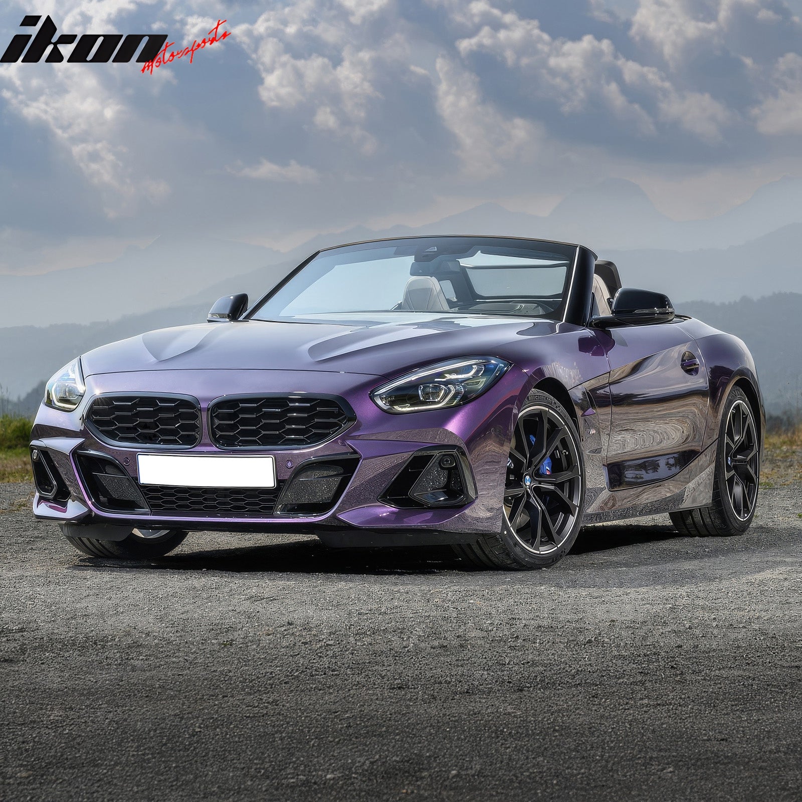 Fits 19-25 BMW G29 Z4/20-25 Toyota GR Supra Floor Mats TPE Carpets 3D Boot Liner