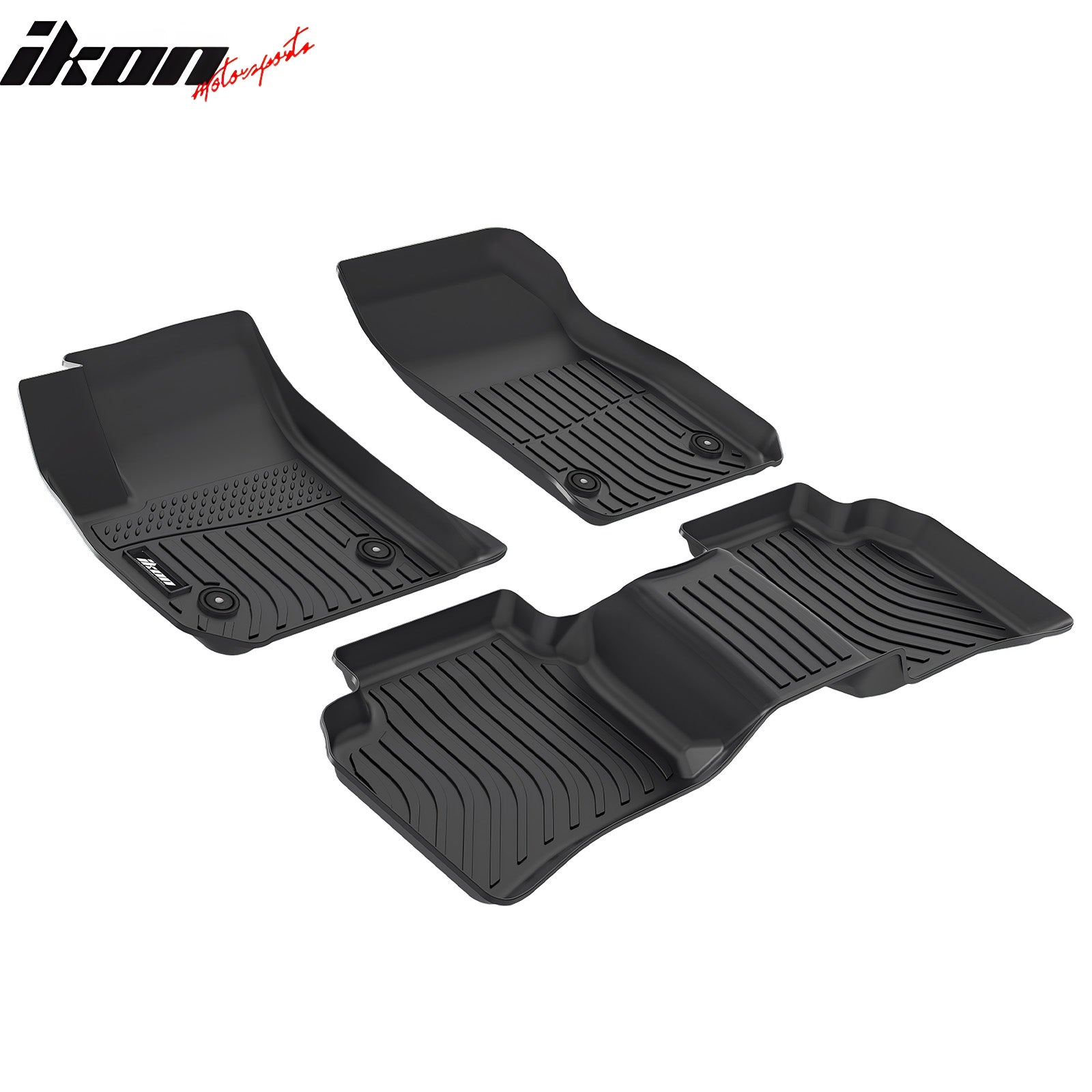 Fits 19-25 Cadillac XT4 Floor Mats TPE All Weather 3D 1st 2nd Row Carpets Liner