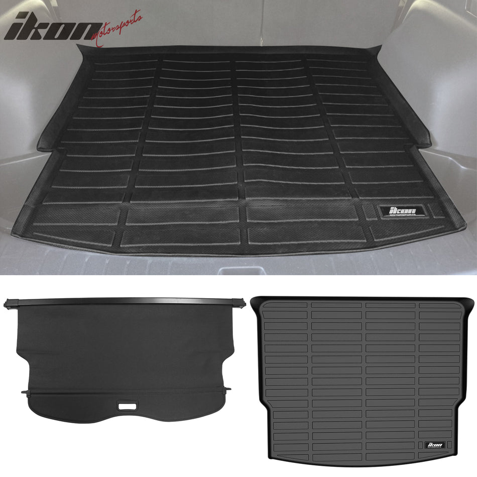 2019-2025 Chevrolet Blazer 3D Trunk Mat Cargo Liner + Cargo Cover TPE