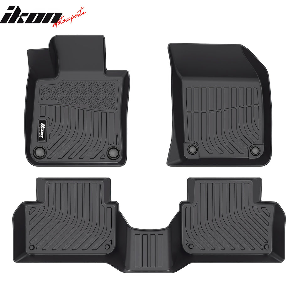 19-25 Volvo S60/19-21 V60 Floor Mats TPE Carpet All Weather 3D Liner