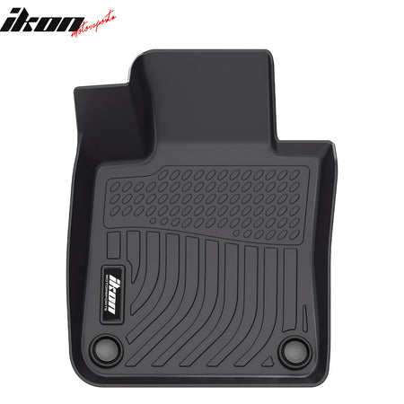 Fits 19-25 Volvo S60/19-21 V60 Floor Mats TPE Carpet All Weather Custom 3D Liner