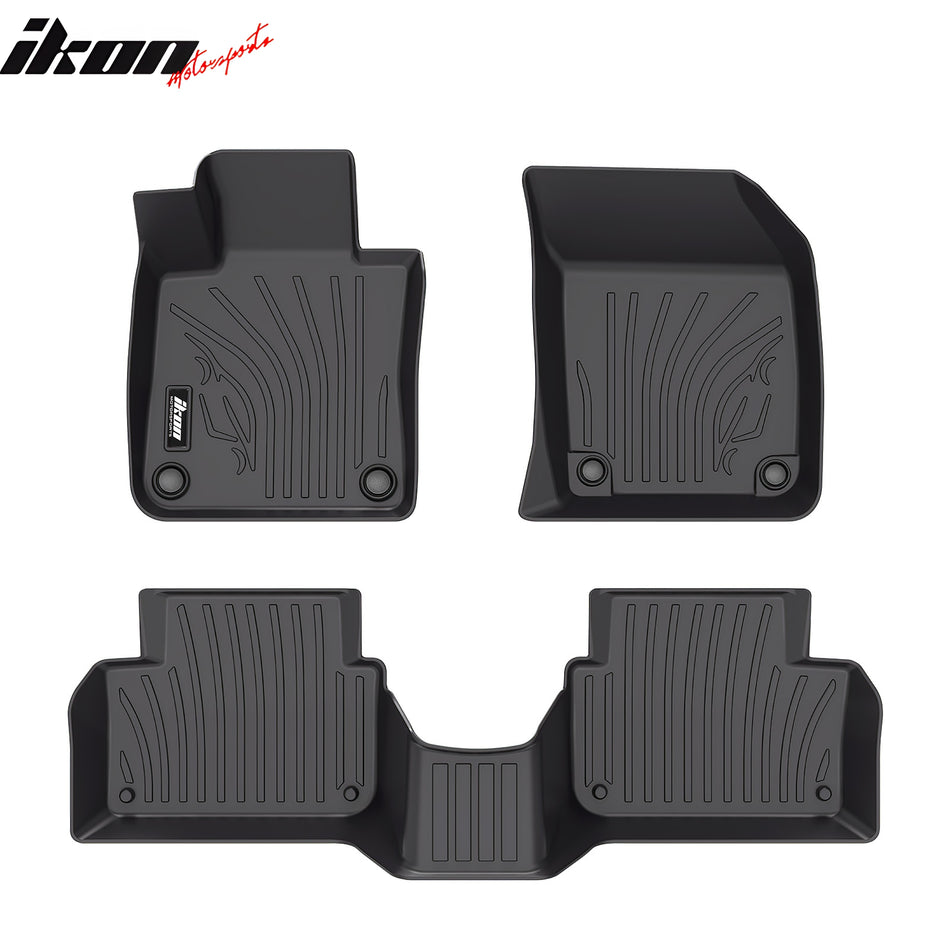 19-25 Volvo S60/19-21 V60 Floor Mats TPE Carpet IKON Style 3D Liner