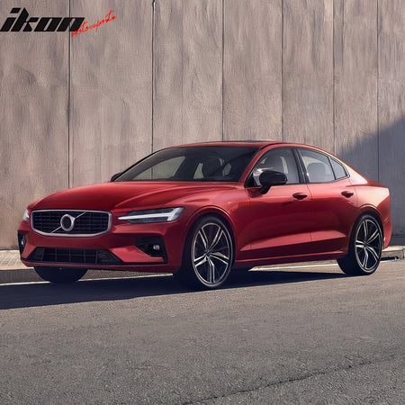 Fits 19-25 Volvo S60/19-21 V60 Floor Mats TPE All Weather IKON Style 3D Carpets