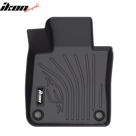 Fits 19-25 Volvo S60/19-21 V60 Floor Mats TPE All Weather IKON Style 3D Carpets
