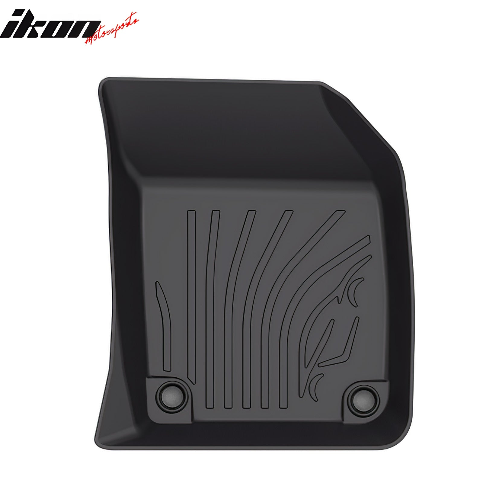 Fits 19-25 Volvo S60/19-21 V60 Floor Mats TPE All Weather IKON Style 3D Carpets