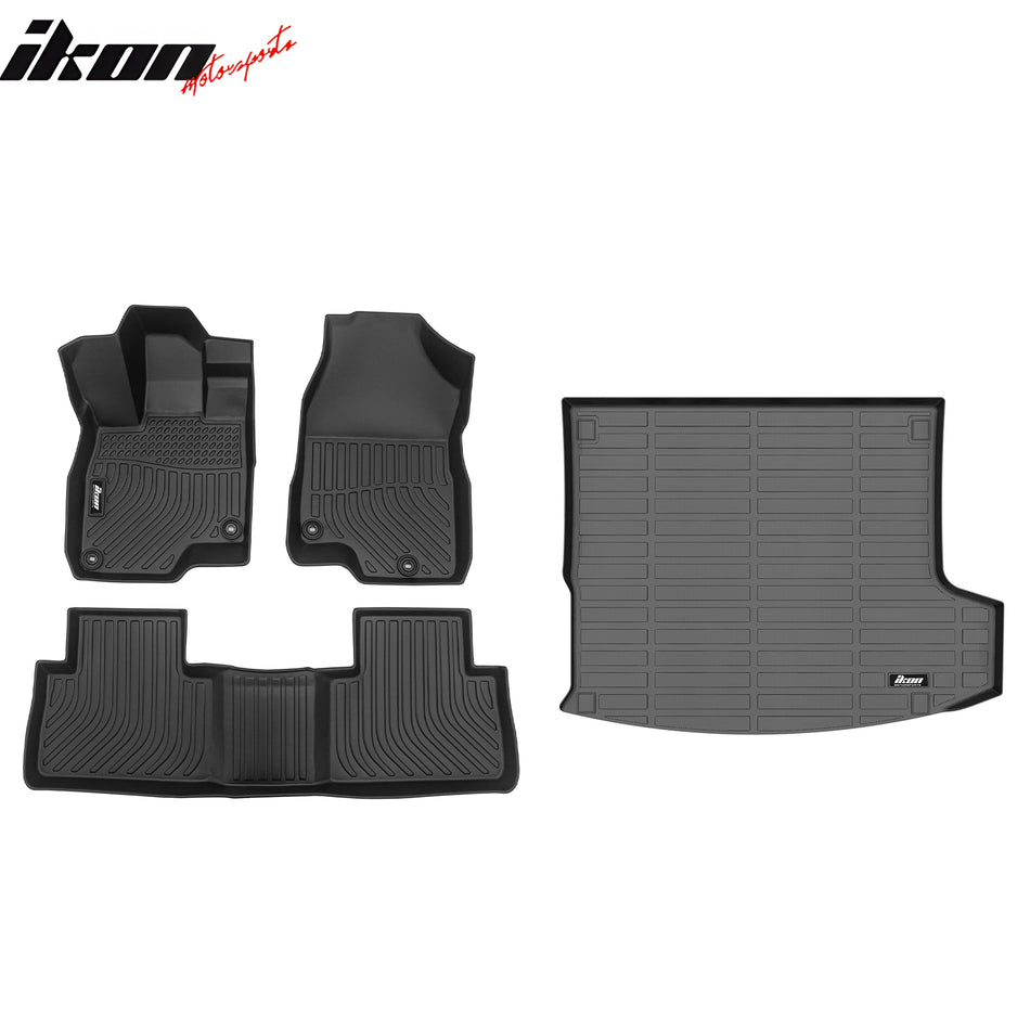 2019-2025 Acura RDX TPE 3D Floor Mats Carpets + Trunk Mat Cargo Liner