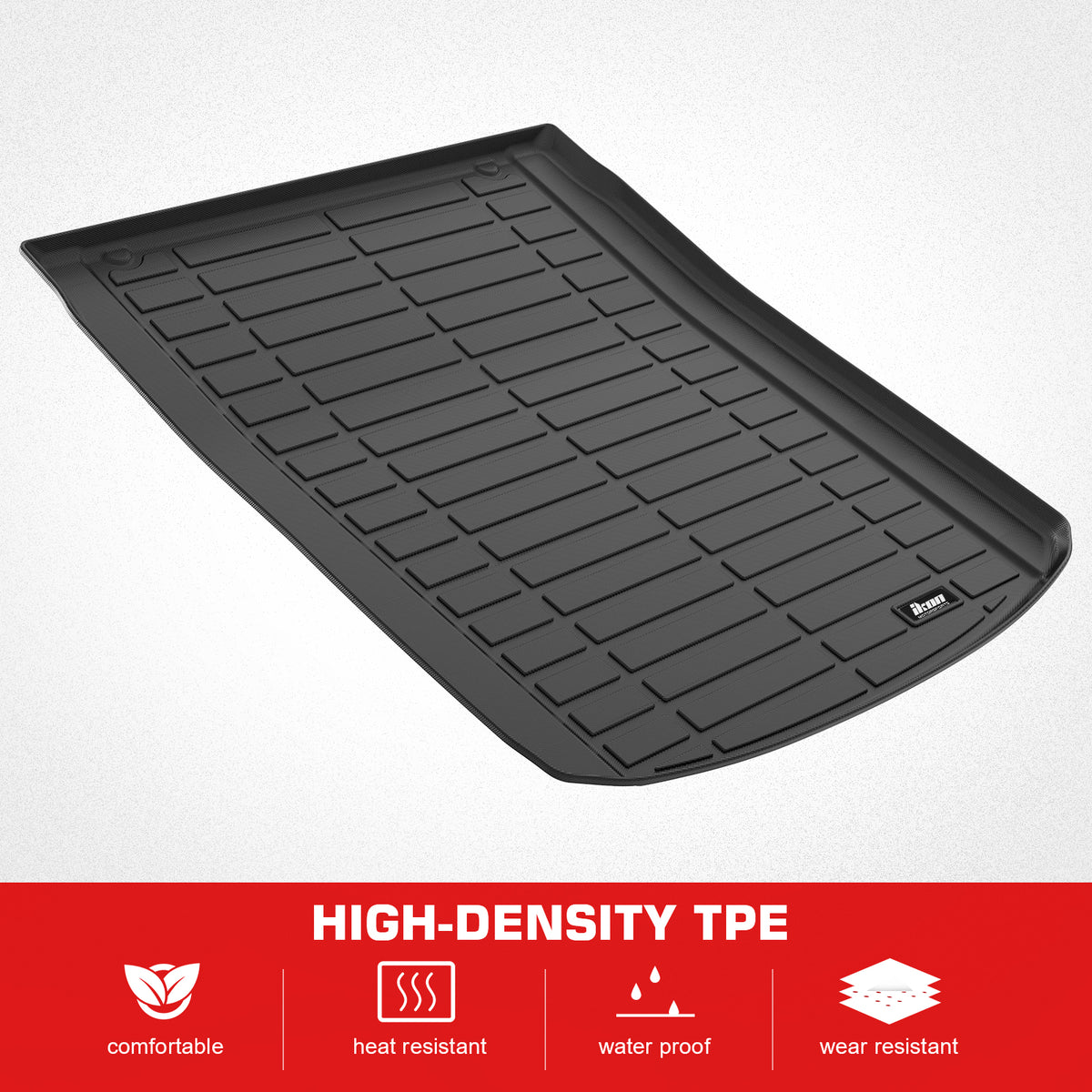 Fits 19-25 Audi A6 S6 TPE All Weather Waterproof Rear Cargo Liner Trunk Tray Mat