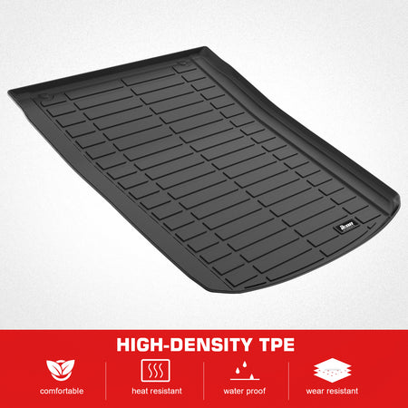 Fits 19-25 Audi A6 S6 TPE All Weather Waterproof Rear Cargo Liner Trunk Tray Mat