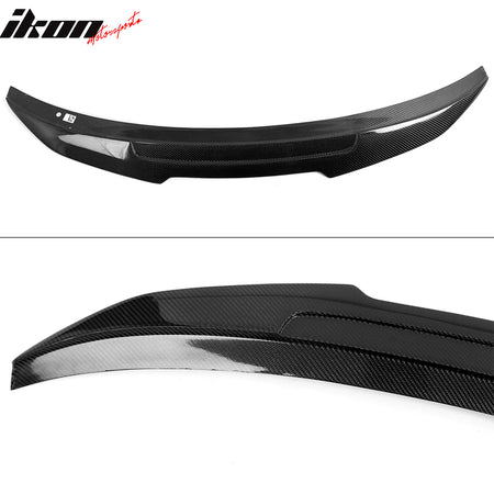 For 19-26 BMW 3-Series G20 G80 M3 PSM Style Rear Trunk Spoiler Wing Carbon Fiber