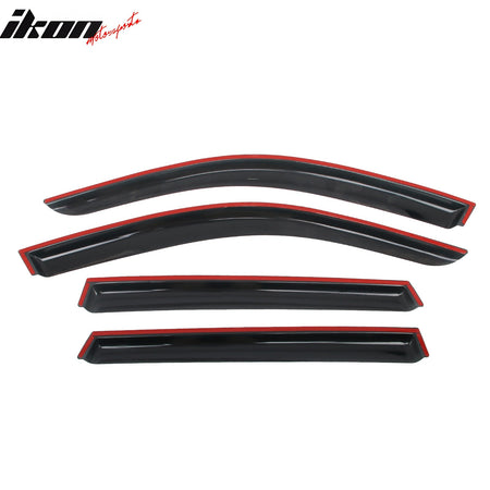 2019 - 2025 BMW G05 X5 4PCS Tape on Window Visors Vent Rain Sun GuardsIkon Motorsports