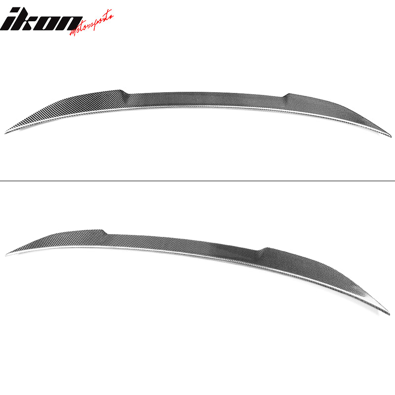 Fits 19-26 BMW G20 3-Series G80 M3 Carbon Fiber CS Style Rear Trunk Spoiler Wing