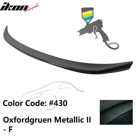 2019 - 2025 BMW G20 G80 M3 M Performance Trunk Spoiler ABS430 Oxfordgruen Metallic II - FIkon Motorsports