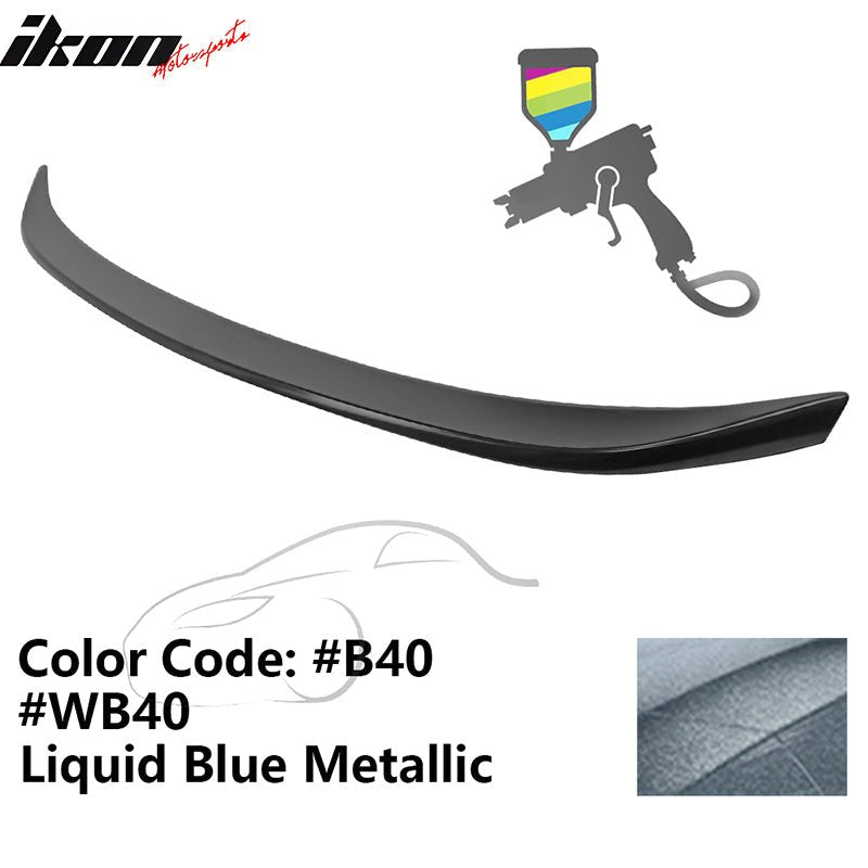 2019 - 2025 BMW G20 G80 M3 M Performance Trunk Spoiler ABSB40 Liquid Blue MetallicIkon Motorsports