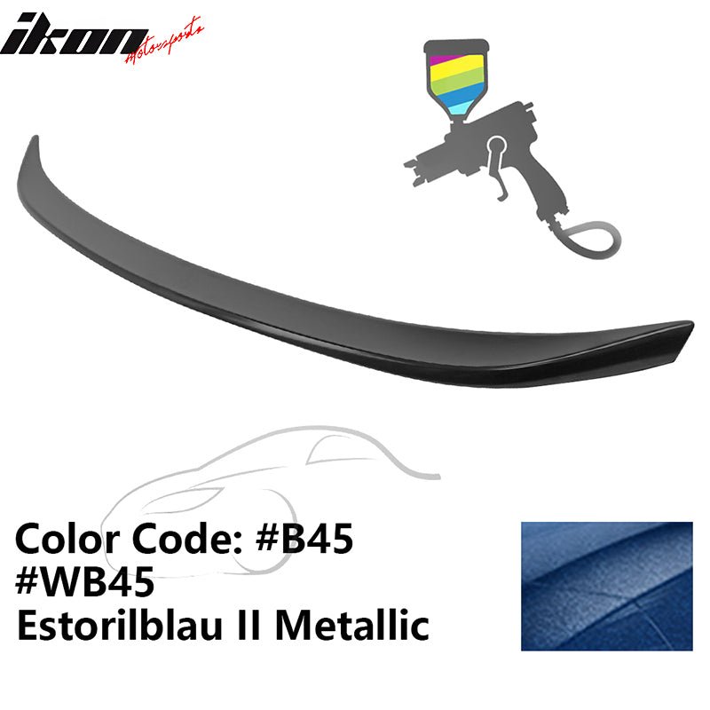 2019 - 2025 BMW G20 G80 M3 M Performance Trunk Spoiler ABSB45 Estorilblau II MetallicIkon Motorsports