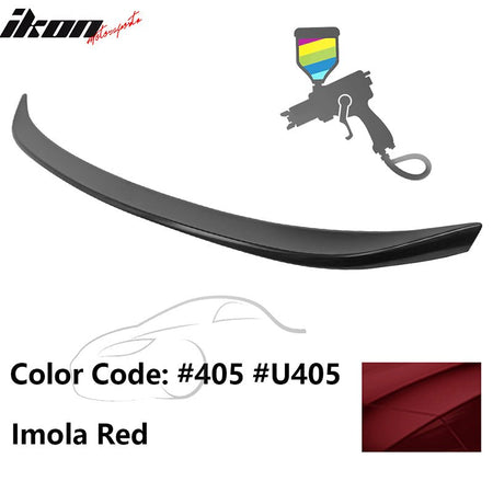 2019 - 2025 BMW G20 G80 M3 M Performance Trunk Spoiler ABS405 Imola RedIkon Motorsports