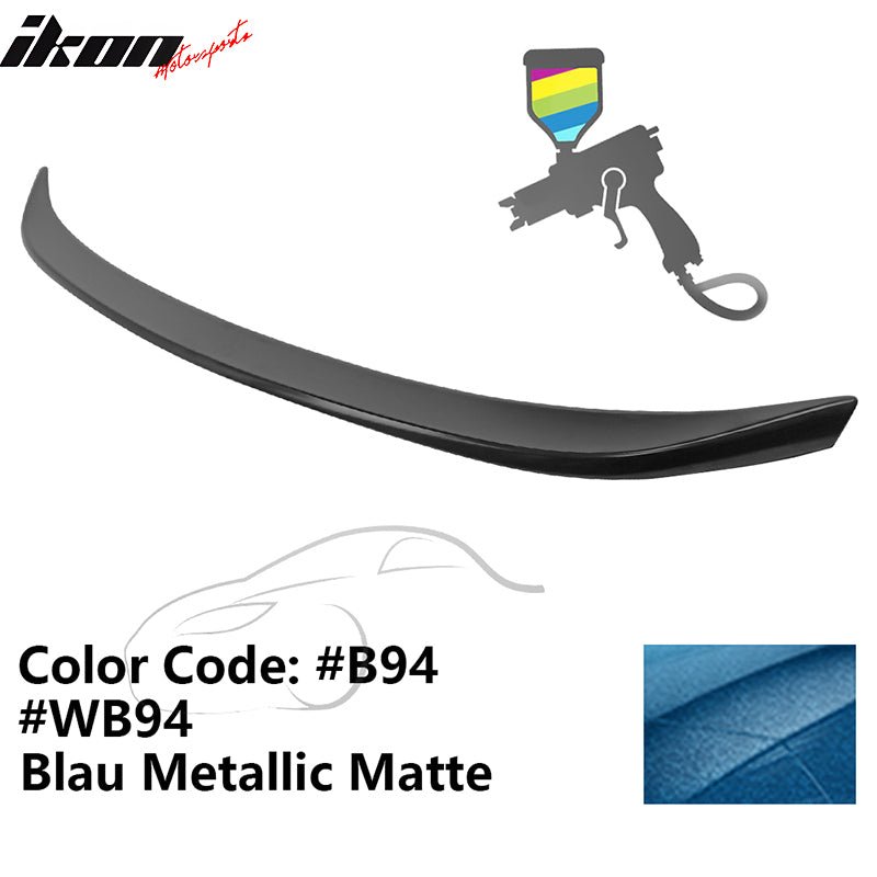 2019 - 2025 BMW G20 G80 M3 M Performance Trunk Spoiler ABSB94 Blau Metallic MatteIkon Motorsports