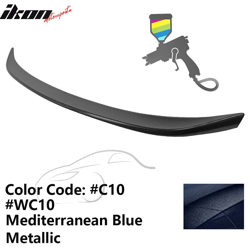 2019 - 2025 BMW G20 G80 M3 M Performance Trunk Spoiler ABSC10 Mediterranean Blue MetallicIkon Motorsports