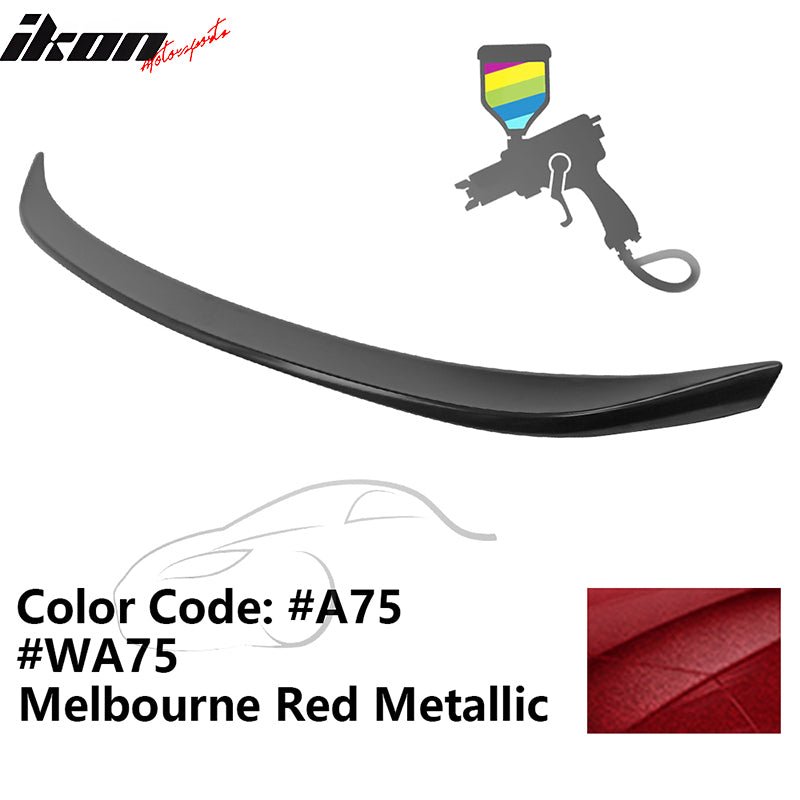 2019 - 2025 BMW G20 G80 M3 M Performance Trunk Spoiler ABSA75 Melbourne Red MetallicIkon Motorsports