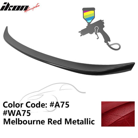 2019 - 2025 BMW G20 G80 M3 M Performance Trunk Spoiler ABSA75 Melbourne Red MetallicIkon Motorsports