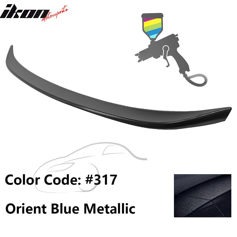 2019 - 2025 BMW G20 G80 M3 M Performance Trunk Spoiler ABS317 Orient Blue MetallicIkon Motorsports