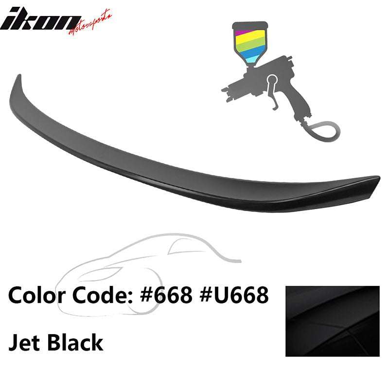 2019 - 2025 BMW G20 G80 M3 M Performance Trunk Spoiler ABS668 Jet BlackIkon Motorsports