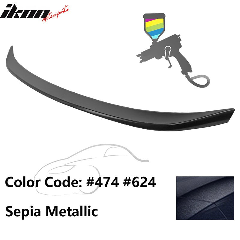 2019 - 2025 BMW G20 G80 M3 M Performance Trunk Spoiler ABS474 Sepia MetallicIkon Motorsports